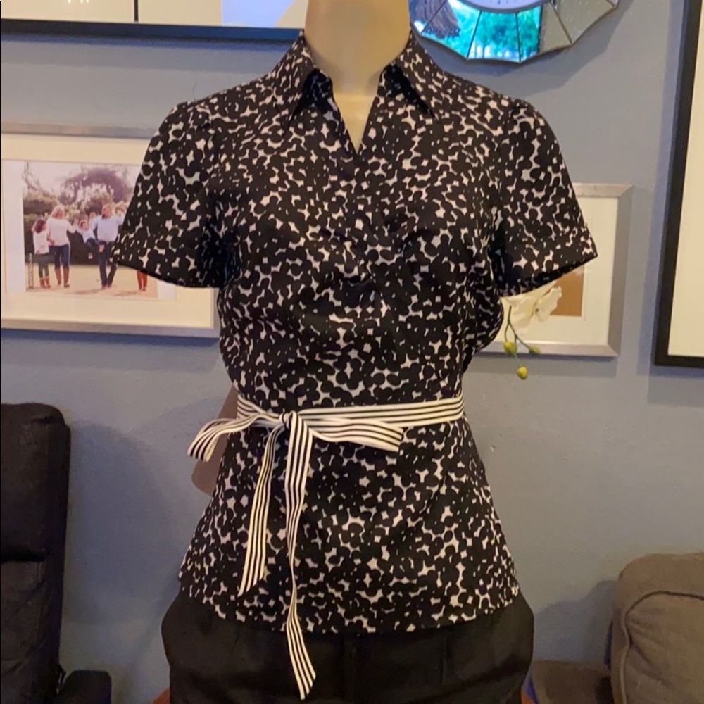 LOFT Wrap Blouse 🦊